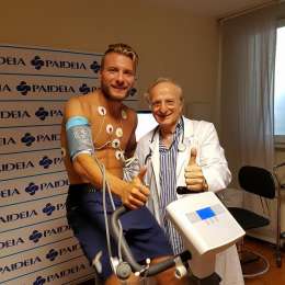 Ivo Pulcini con Ciro Immobile